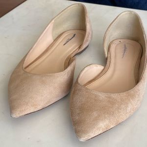J. Crew nude flats 7.5